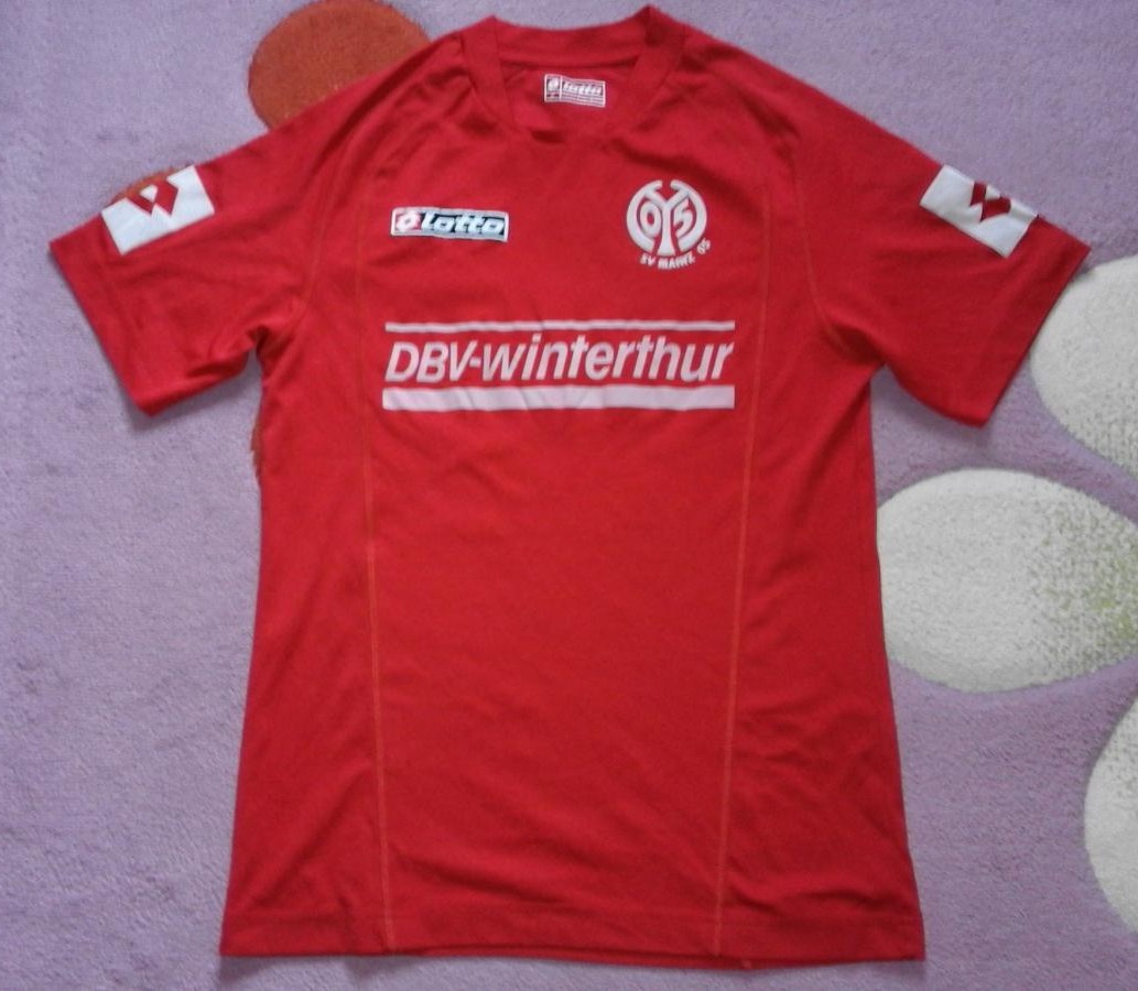 maillot fsv mayence 05 domicile 2004-2005 rétro