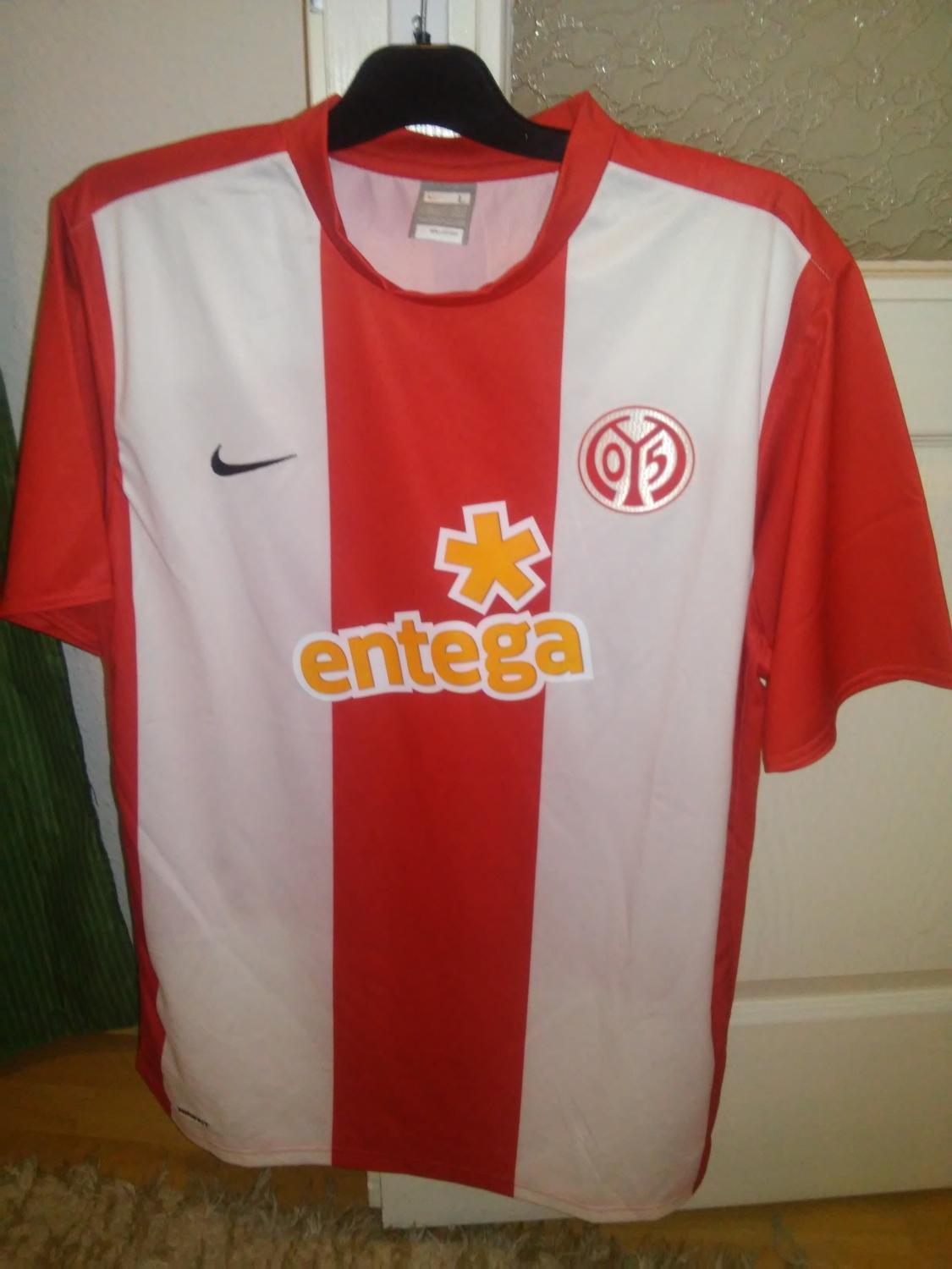 maillot fsv mayence 05 domicile 2009-2010 rétro