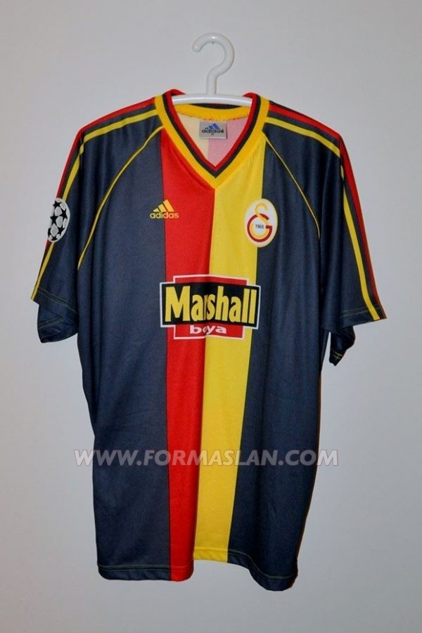 maillot galatasaray third 1998-1999 rétro