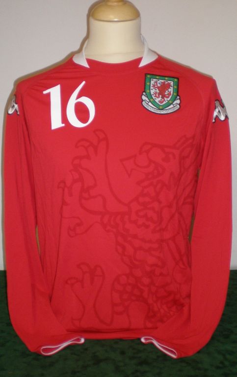 maillot galles domicile 2007-2008 rétro