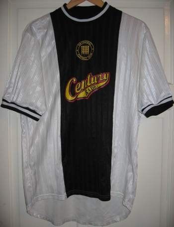 maillot gateshead fc domicile 1997-1998 rétro