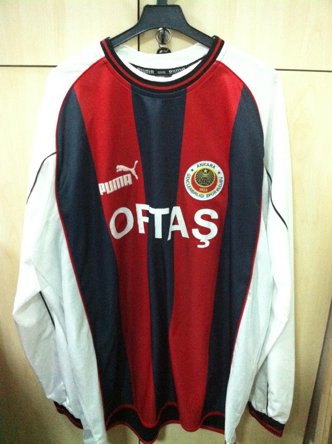 maillot genclerbirligi sk domicile 2001-2002 pas cher