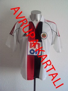 maillot genclerbirligi sk exterieur 2002-2003 rétro