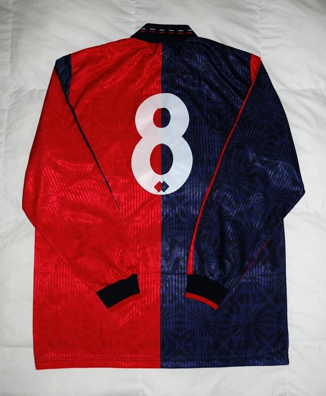 maillot genoa cfc domicile 1992-1993 rétro maillot genoa cfc domicile 1992-1993 rétro