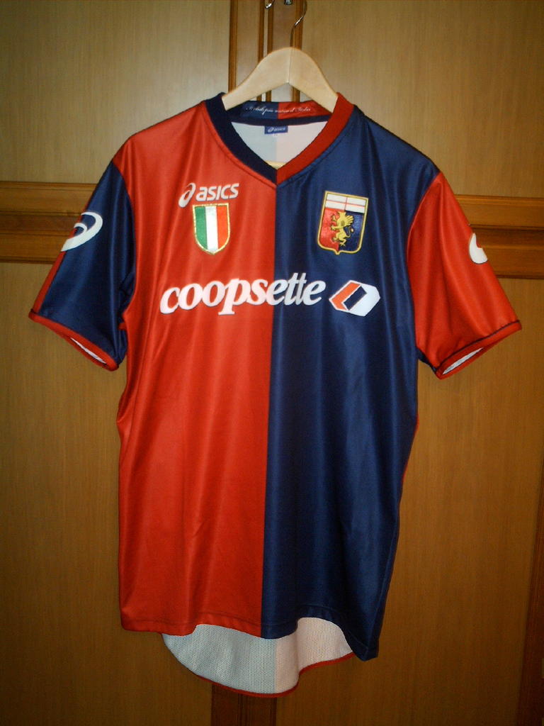 maillot genoa cfc domicile 2010-2011 pas cher