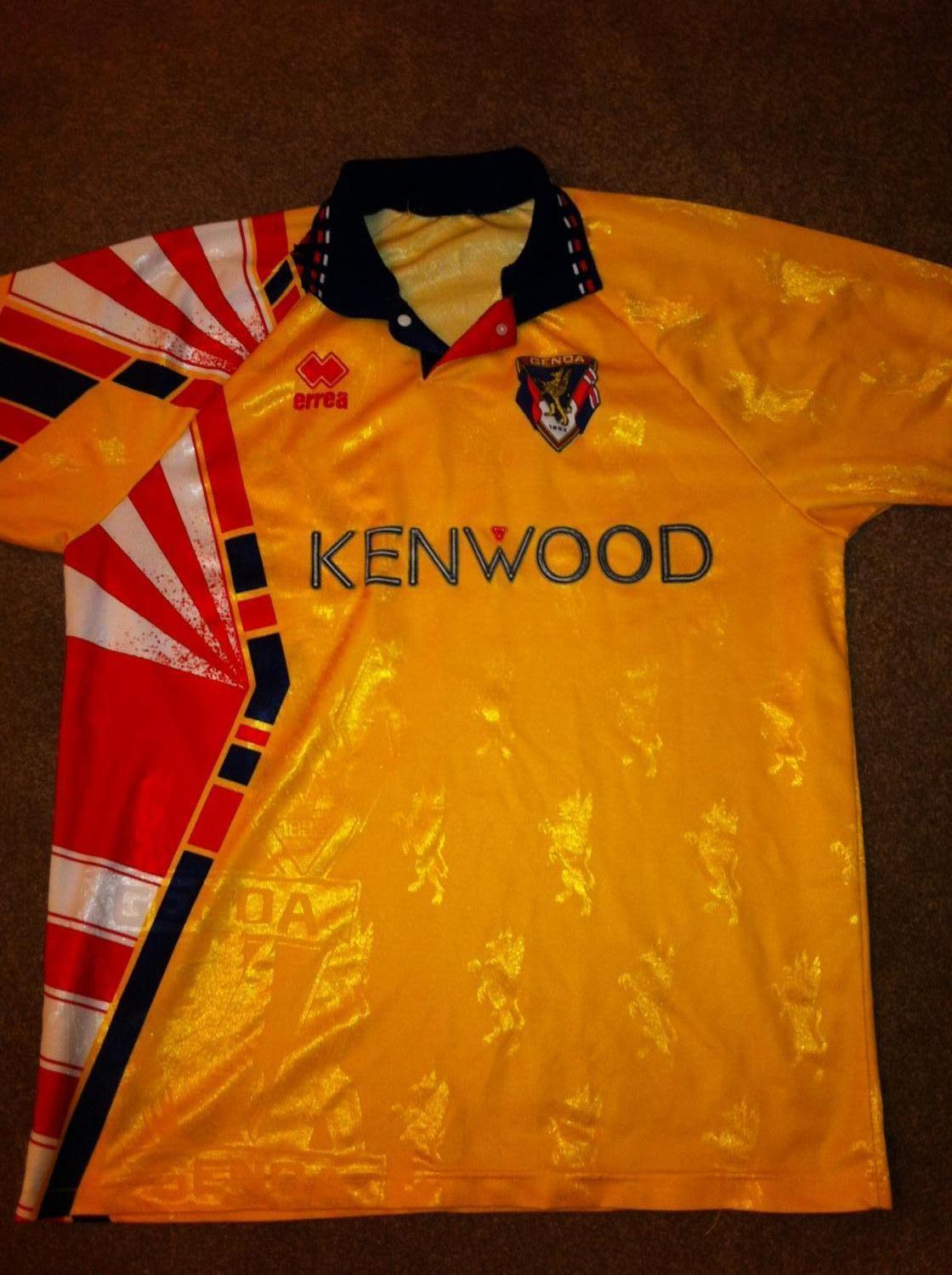 maillot genoa cfc third 1994-1995 pas cher