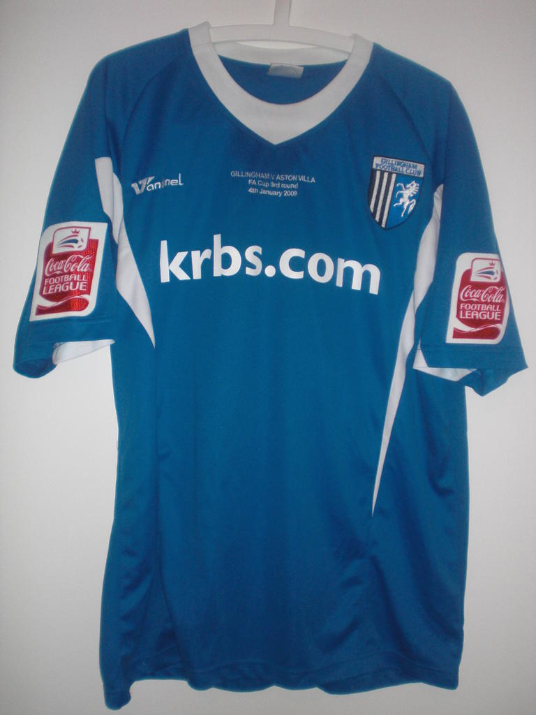 maillot gillingham réplique 2008-2009 pas cher