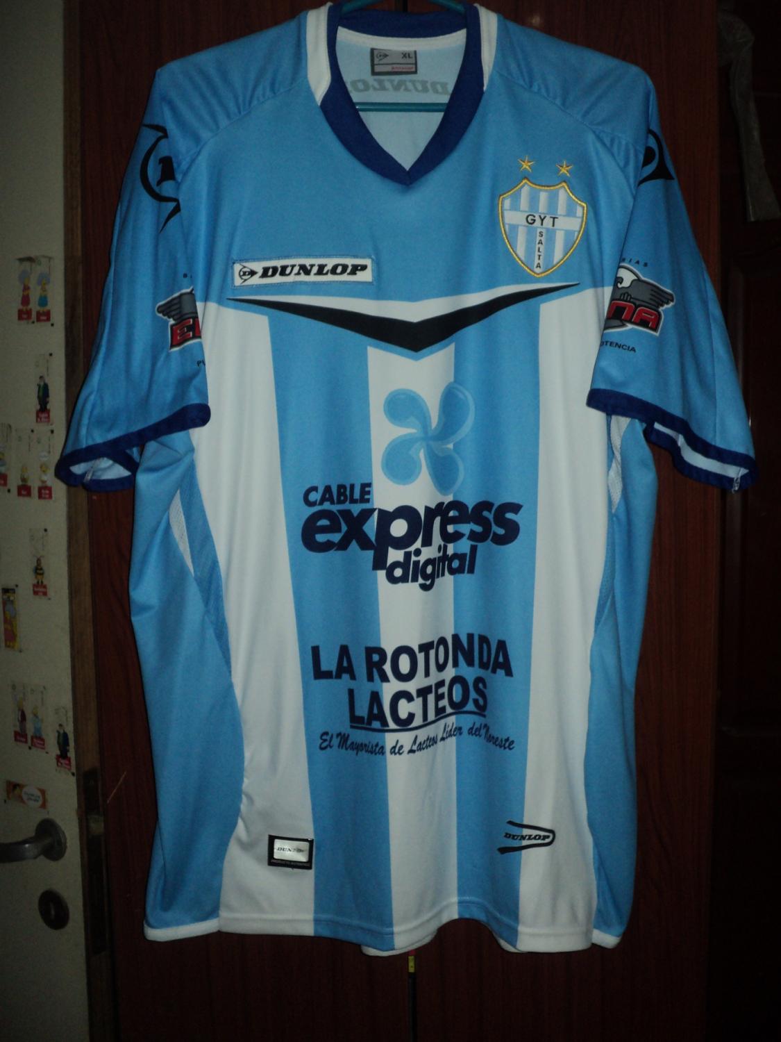 maillot gimnasia y tiro domicile 2011-2012 rétro