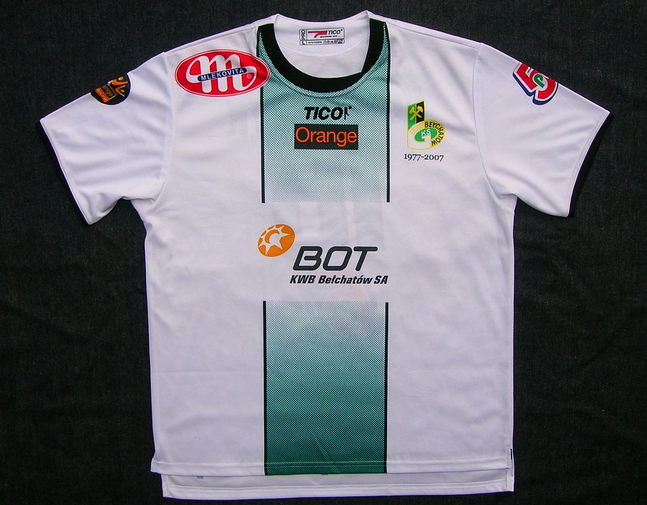 maillot gks bełchatów exterieur 2006-2007 pas cher