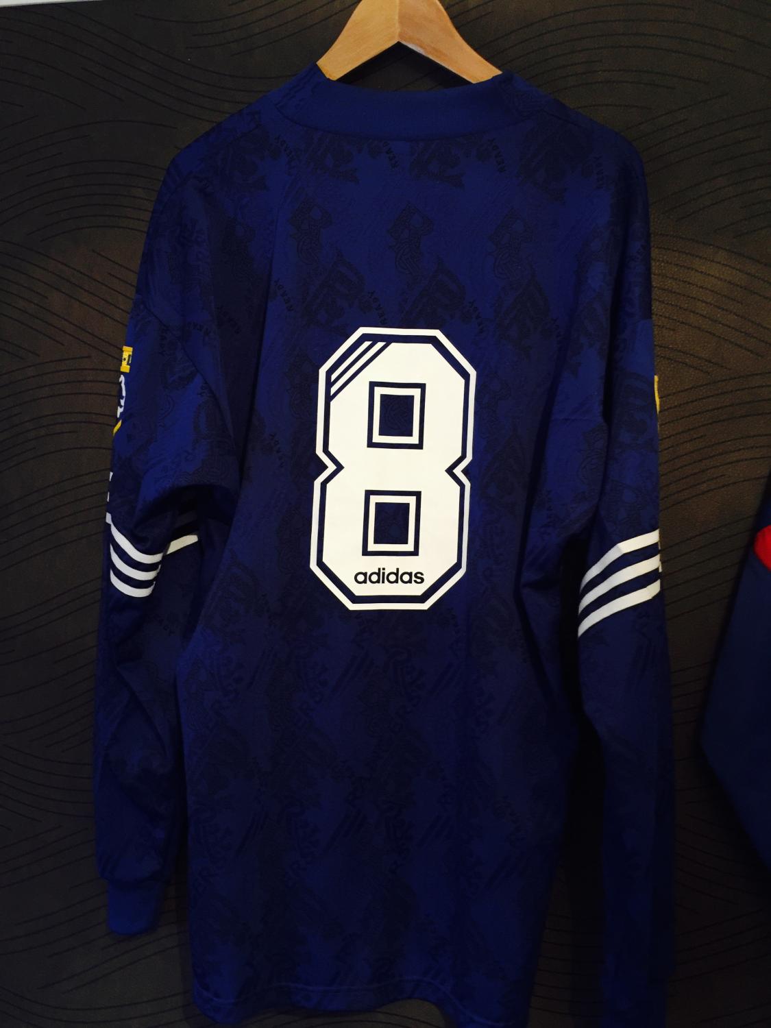 maillot glasgow rangers domicile 1994-1996 rétro maillot glasgow rangers domicile 1994-1996 rétro