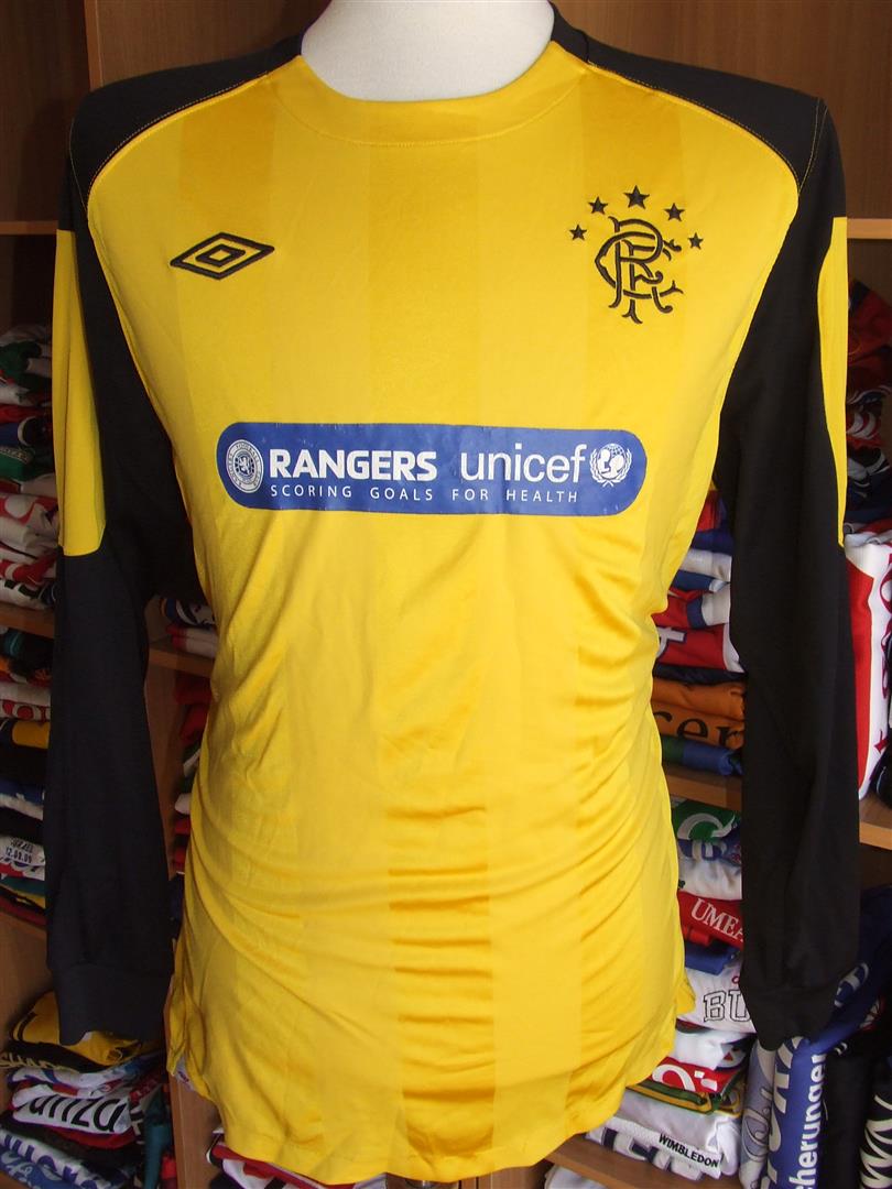 maillot glasgow rangers gardien 2010-2011 pas cher