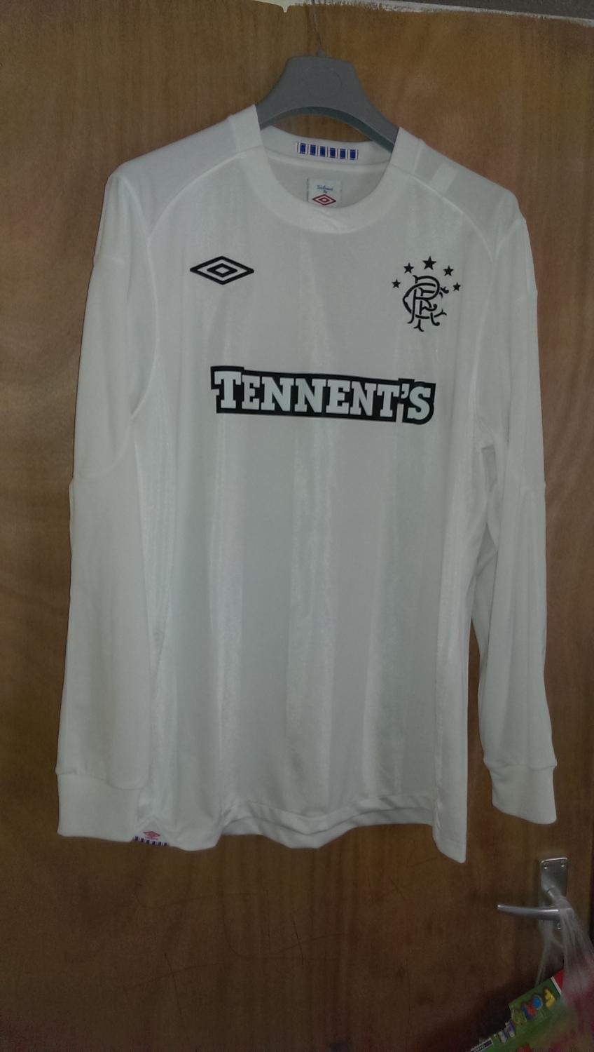 maillot glasgow rangers gardien 2010-2011 rétro