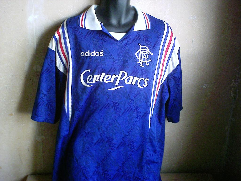 maillot glasgow rangers particulier 1996-1997 rétro
