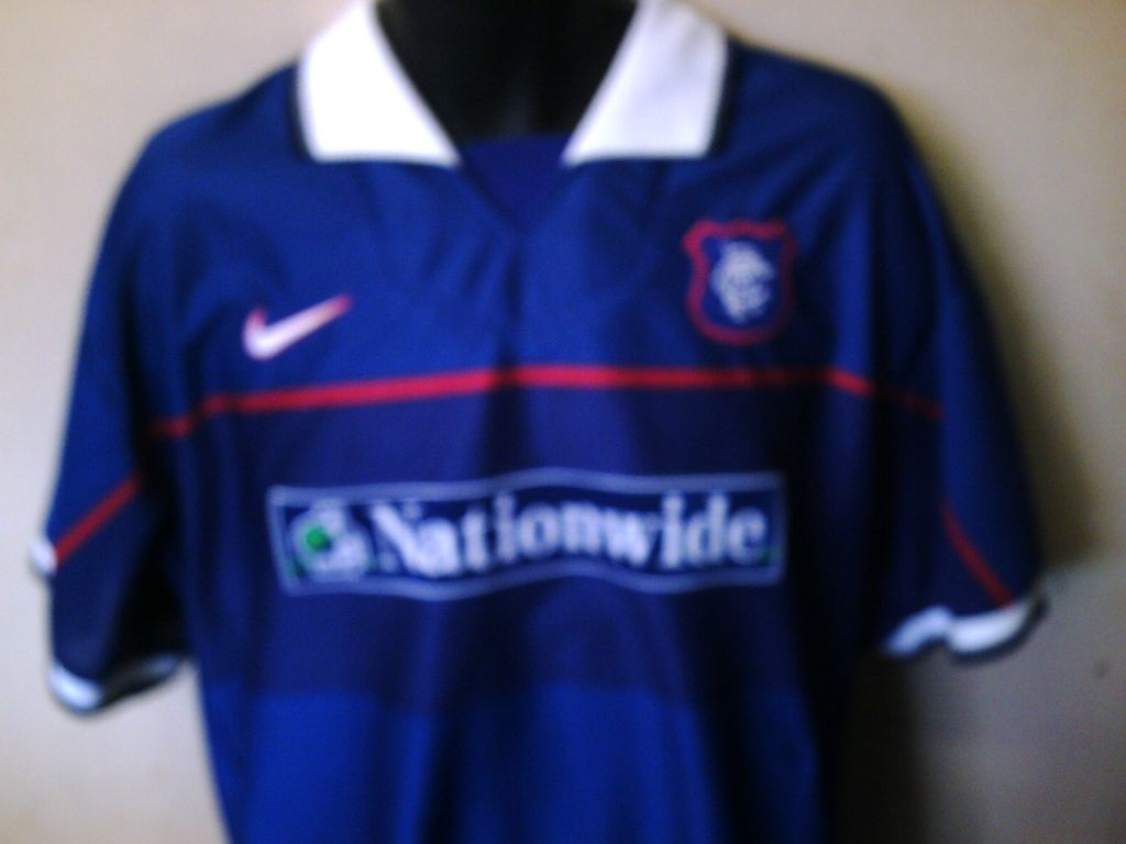 maillot glasgow rangers particulier 1997-1999 rétro