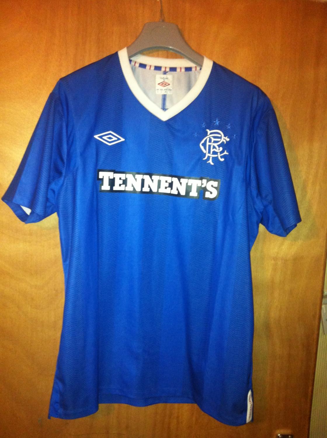 maillot glasgow rangers particulier 2011-2012 rétro