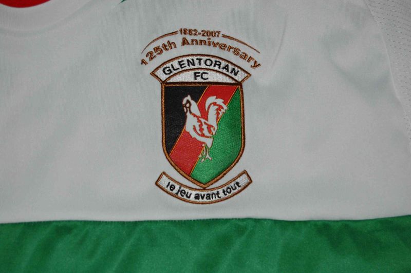 maillot glentoran domicile 2007-2008 rétro maillot glentoran domicile 2007-2008 rétro