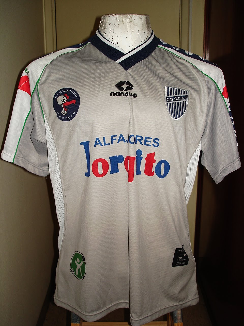 maillot godoy cruz exterieur 2003-2004 rétro