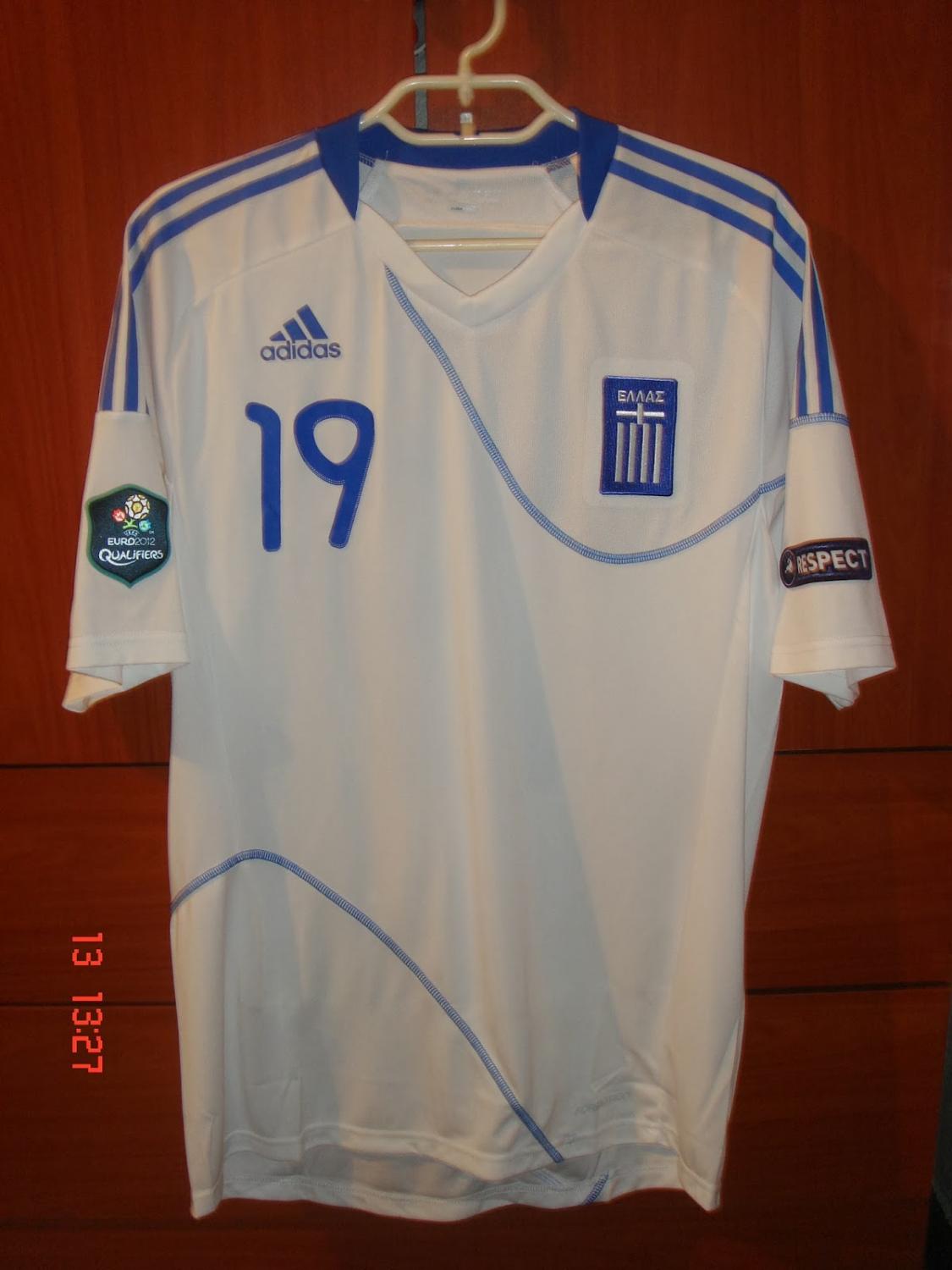 maillot grèce domicile 2010-2011 pas cher