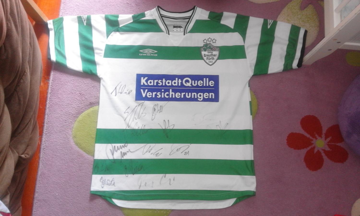 maillot greuther fürth domicile 2007-2008 pas cher