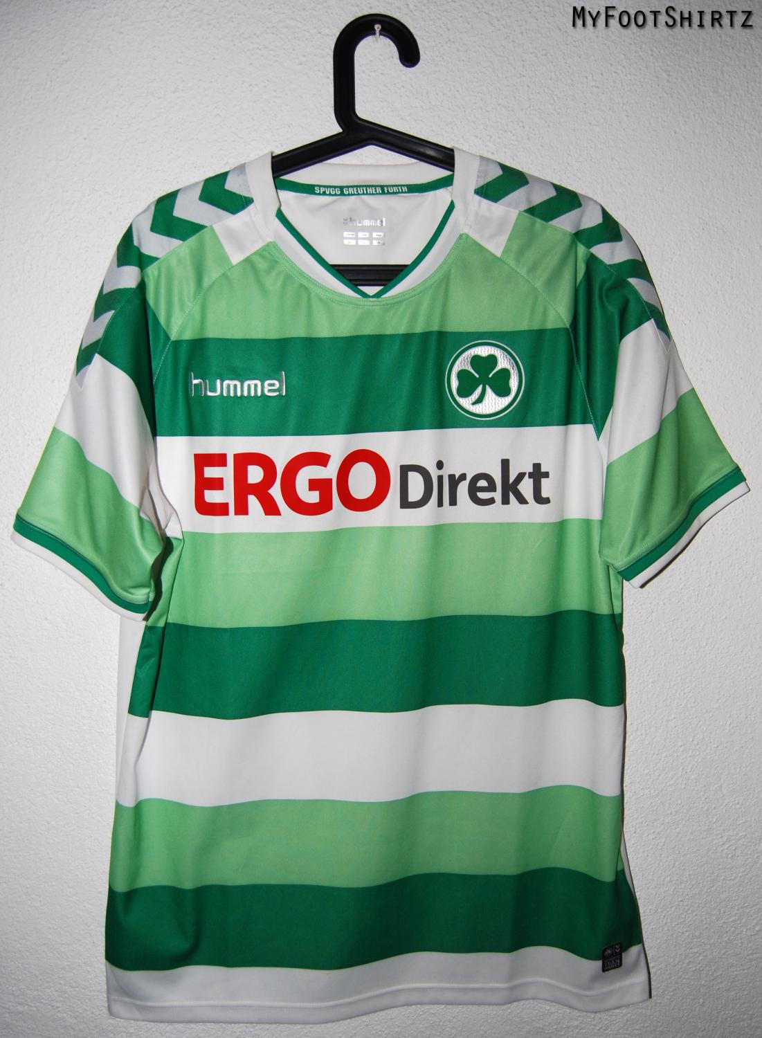 maillot greuther fürth domicile 2014-2016 pas cher