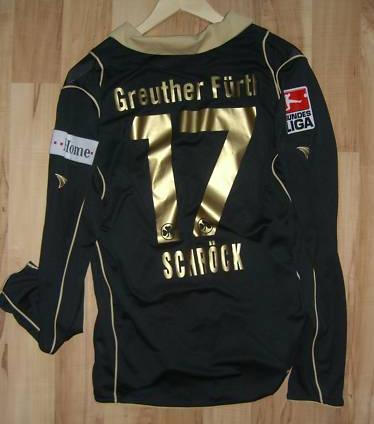 maillot greuther fürth particulier 2007-2008 rétro maillot greuther fürth particulier 2007-2008 rétro