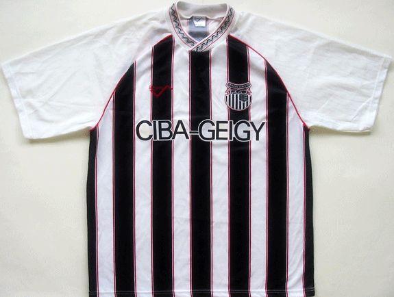 maillot grimsby town fc domicile 1991-1992 pas cher