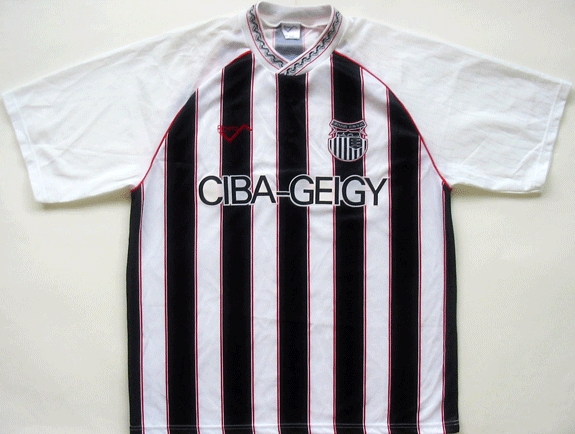 maillot grimsby town fc domicile 1991-1992 pas cher