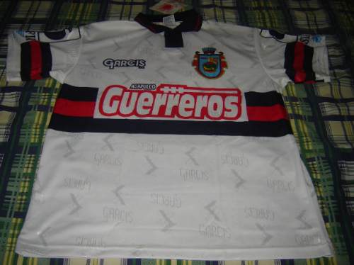 maillot guerreros acapulco exterieur 2001-2002 rétro