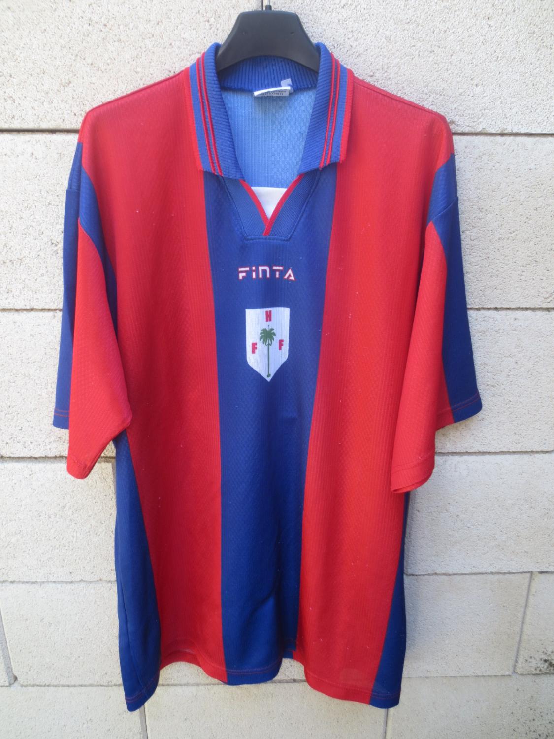 maillot haiti domicile 2000 rétro