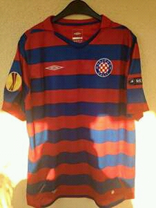 maillot hajduk split réplique 2010-2011 rétro