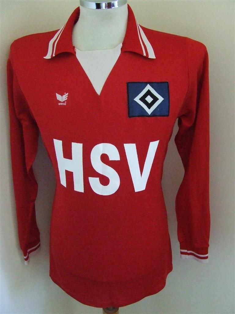 maillot hambourg sv exterieur 1980-1981 rétro