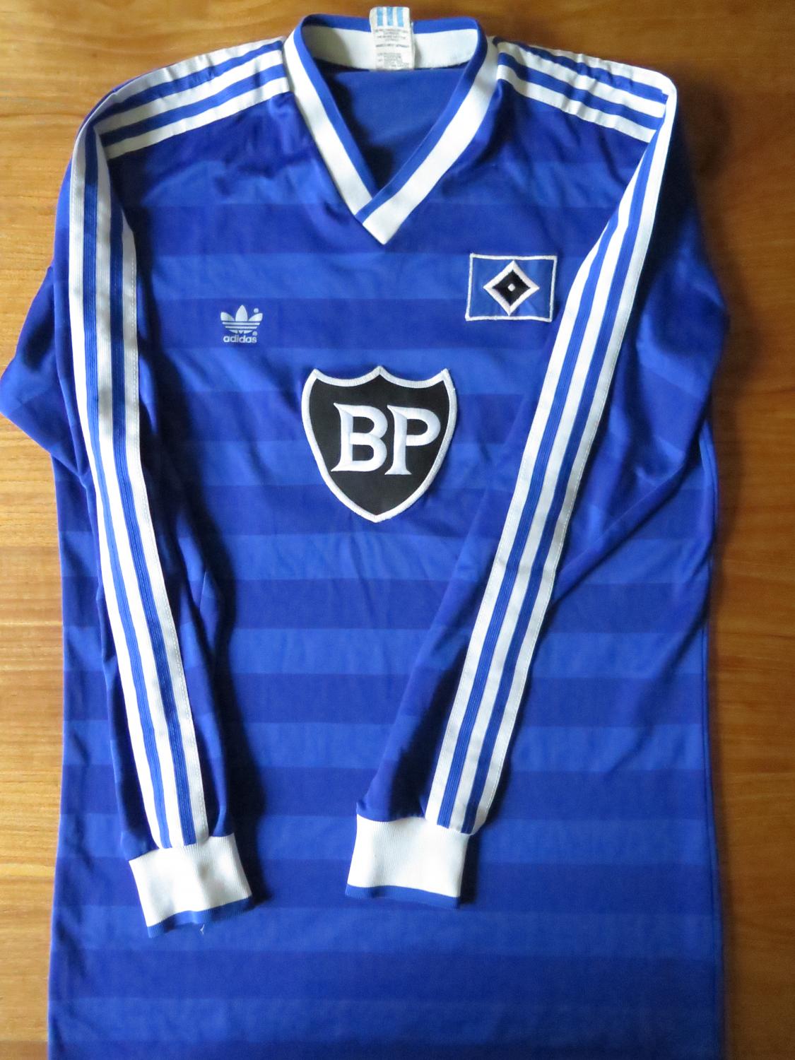 maillot hambourg sv exterieur 1984-1986 rétro