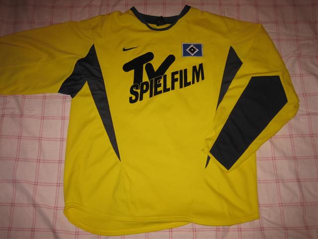 maillot hambourg sv gardien 2001-2002 pas cher