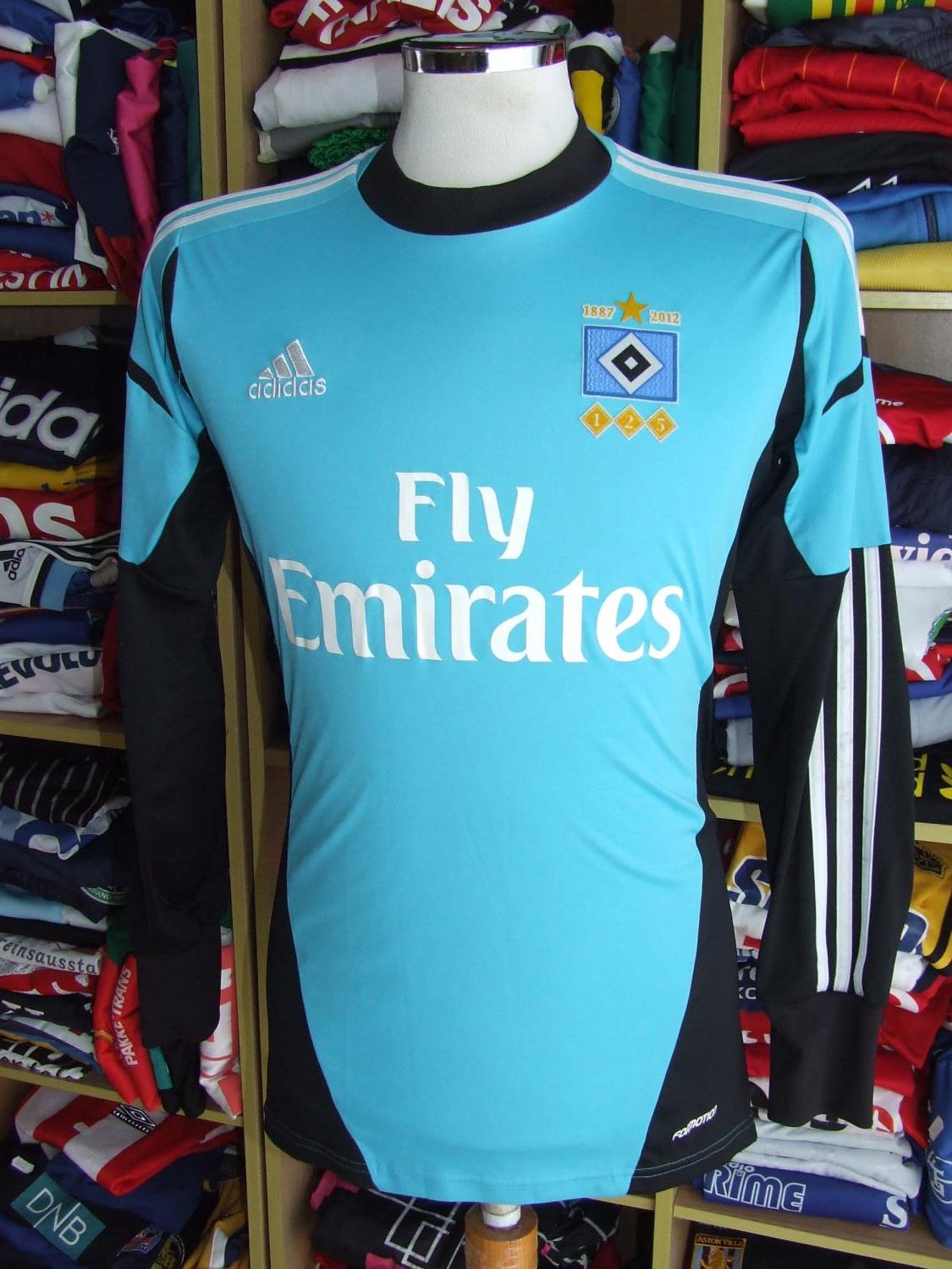 maillot hambourg sv gardien 2012-2013 rétro