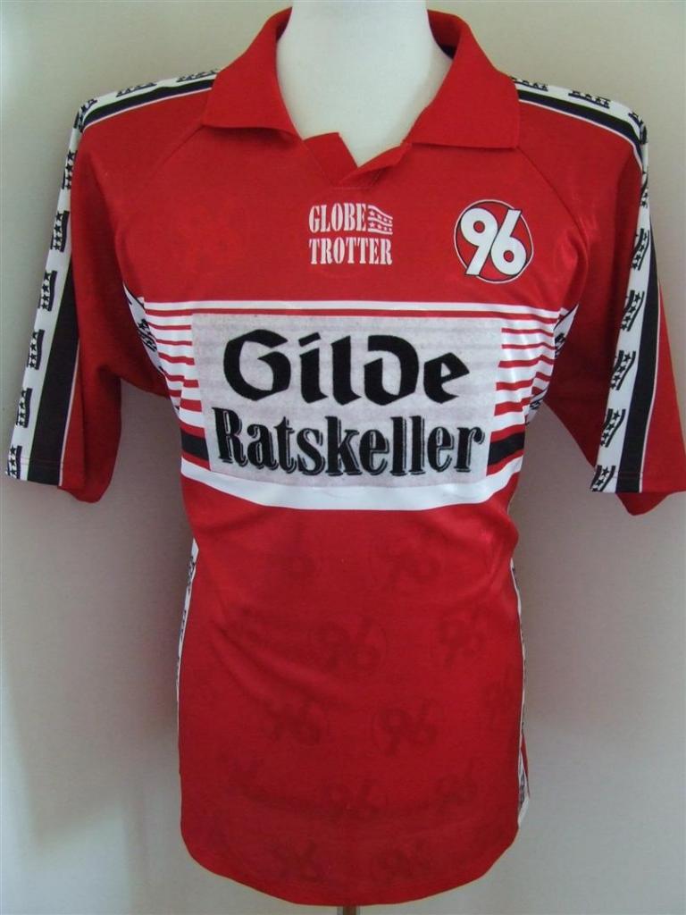 maillot hannover 96 domicile 2000-2001 rétro