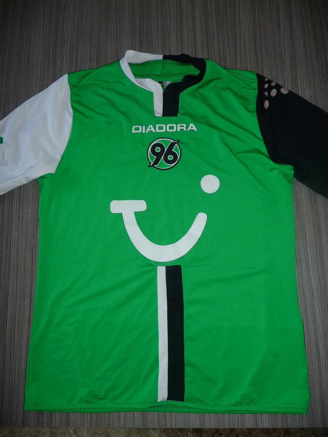 maillot hannover 96 exterieur 2005-2006 pas cher