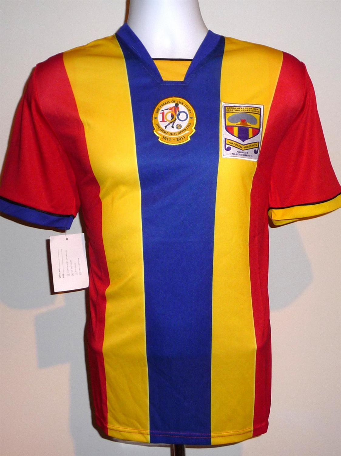 maillot hearts of oak domicile 2011-2012 pas cher