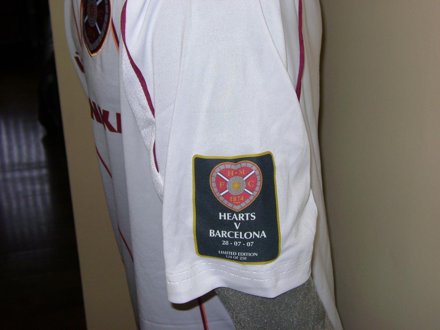 maillot hearts particulier 2007-2008 pas cher