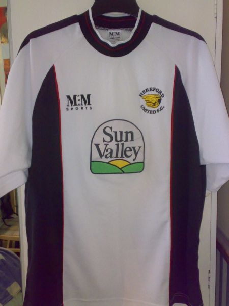 maillot hereford united domicile 2000-2002 pas cher