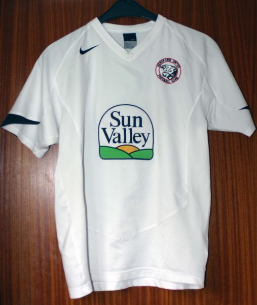 maillot hereford united domicile 2004-2006 rétro