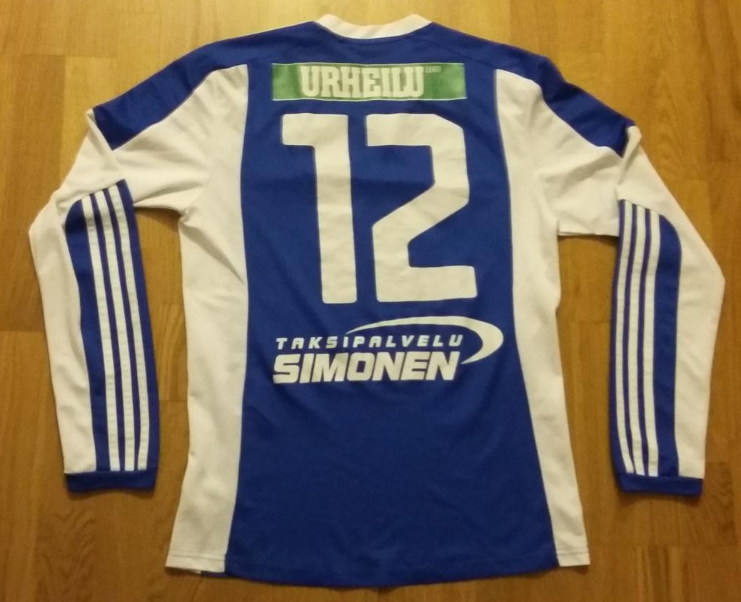 maillot hjk domicile 2011-2012 rétro