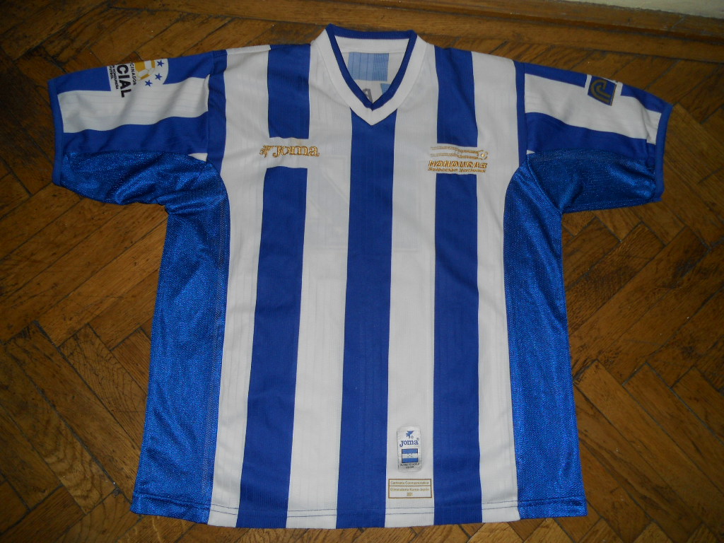 maillot honduras particulier 2000-2001 rétro
