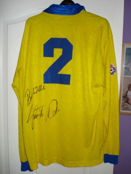 maillot huddersfield town exterieur 1996-1997 rétro maillot huddersfield town exterieur 1996-1997 rétro
