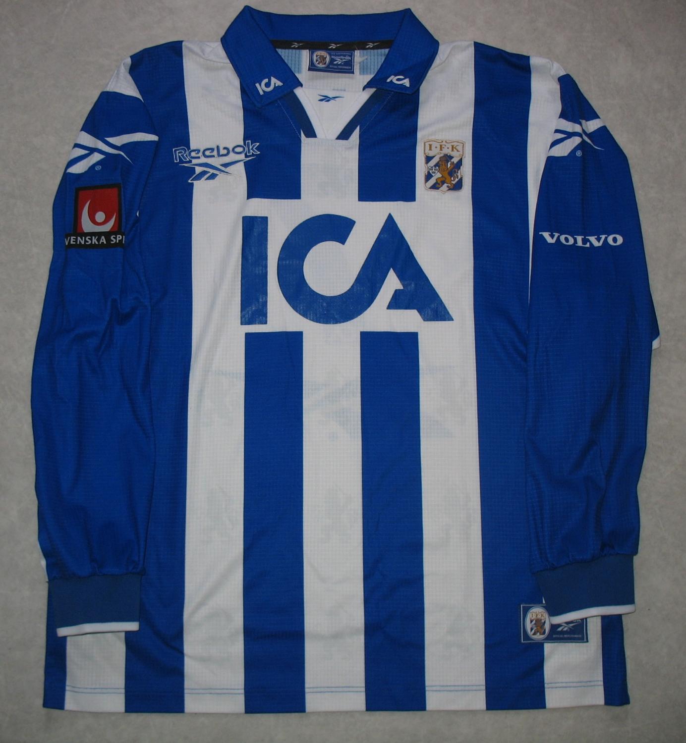 maillot ifk göteborg domicile 1997-1998 rétro