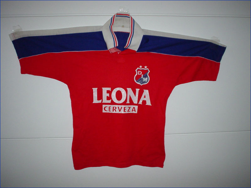 maillot independiente medellín domicile 1995 rétro