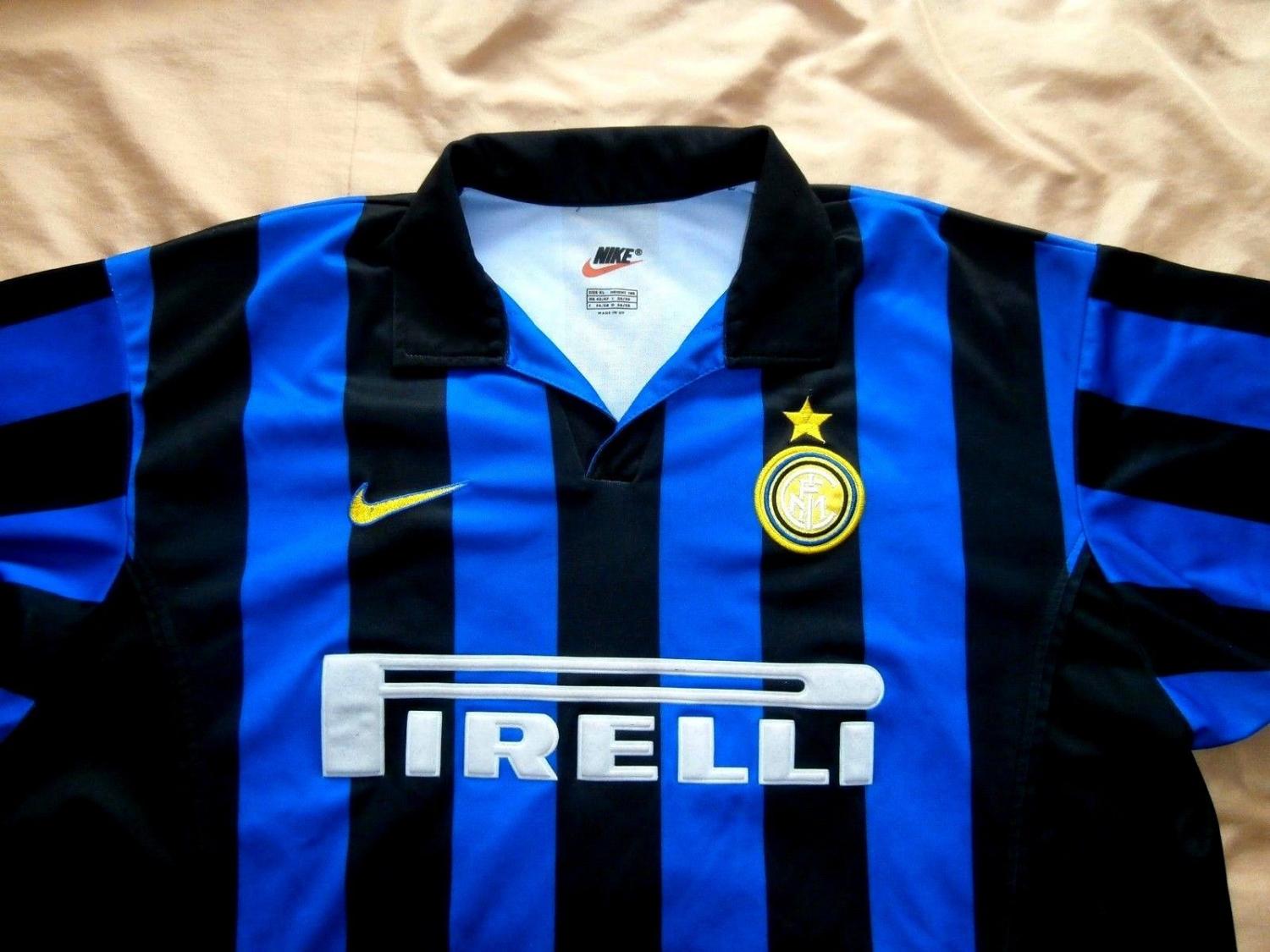 maillot inter milan domicile 1998-1999 rétro maillot inter milan domicile 1998-1999 rétro