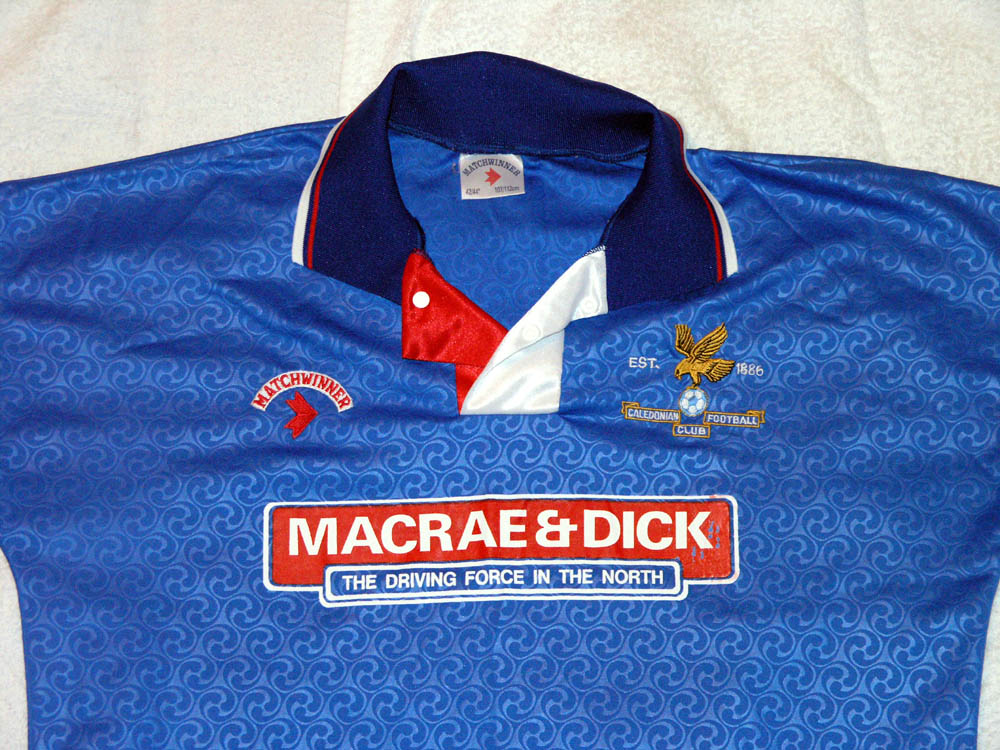 maillot inverness ct domicile 1992-1994 rétro