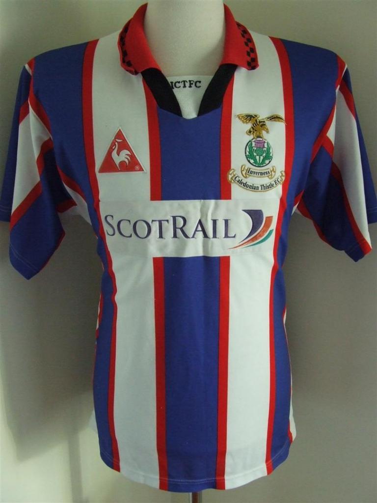 maillot inverness ct domicile 1998-1999 pas cher