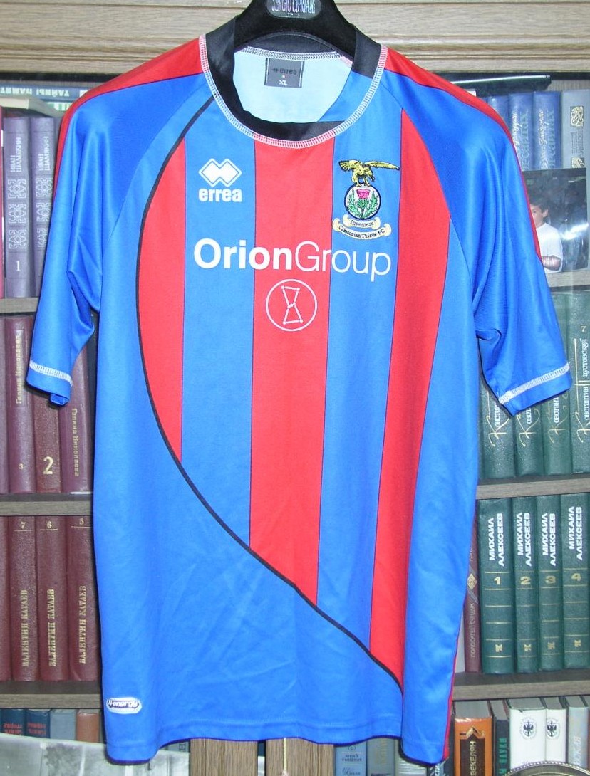 maillot inverness ct domicile 2010-2011 rétro