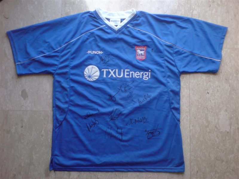 maillot ipswich town domicile 2001-2003 pas cher